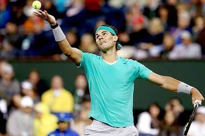 Nadal advances at Indian Wells after Mayer's withdrawal