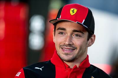 Ferrari Diver Charles Leclerc's Helmet Sells for Record Price at Emilia-Romagna Charity Auction