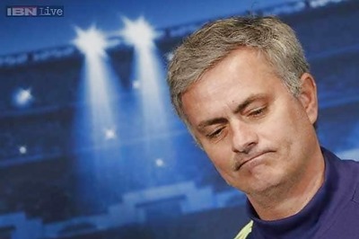 Tight-lipped Jose Mourinho tries to conceal fury