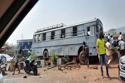 Air Force Bus Meets With Accident in Mumbai Due to Technical Fault, 5 Injured