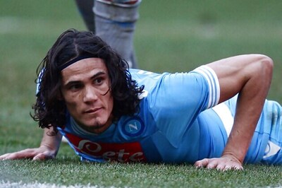 Napoli's Edinson Cavani priced at 60 million pounds