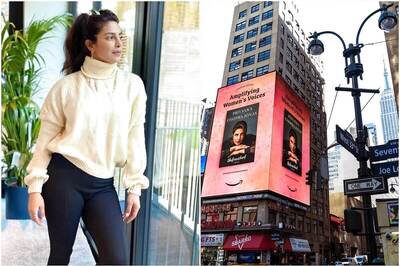 Priyanka Chopra Thrilled to See Her Book Unfinished on 6-Storey Billboard in New York City