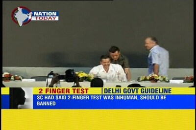 Two-finger test on rape survivors cannot be completely banned, says Delhi government