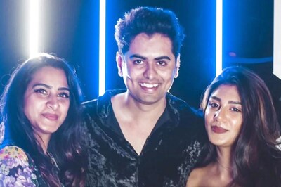 Surekhavani, Daughter Supritha Pose With Bigg Boss Telugu 5 Fame Jaswanth Padala