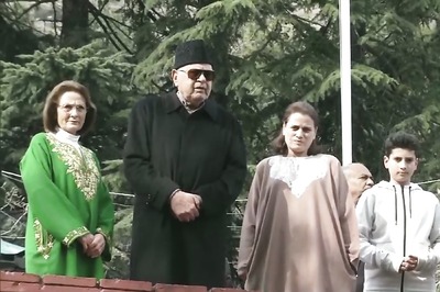 'I am Free': Former J&K CM Farooq Abdullah Released from Detention After More Than 7 Months