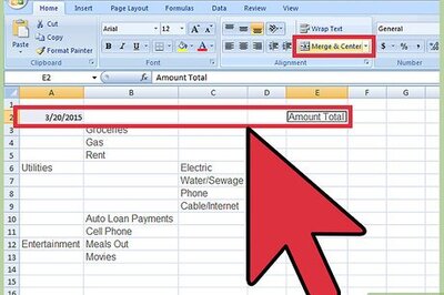 How to Format an Excel Spreadsheet
