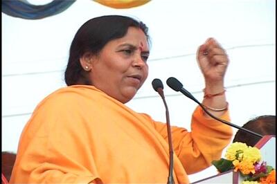 Uma Bharti slams SP over law and order situation, accused UP government of 'shielding rapists'