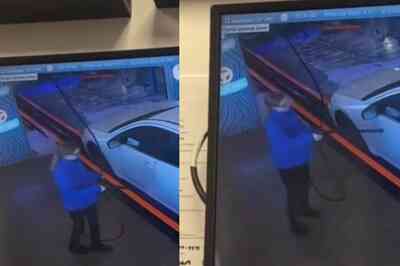 Teenager Car Wash Worker's Quick Thinking Leaves Rude Customer Soaked