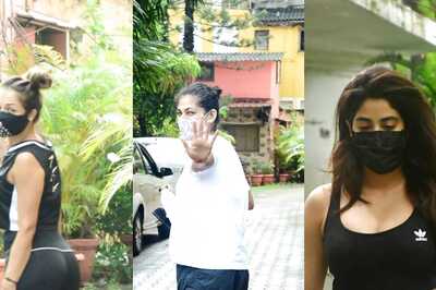 Malaika Arora, Janhvi Kapoor and Kubbra Sait Hit The Gym To Beat Monday Blues