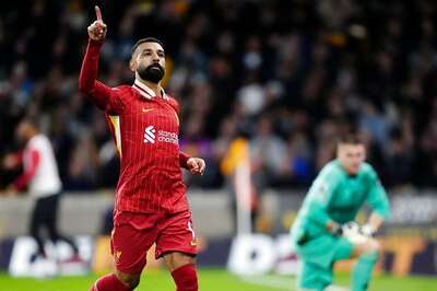 Mohamed Salah Shines As Liverpool Beat Wolves 2-1 To Go Top Of Premier League