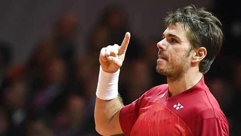 Stan Wawrinka gives Switzerland lead vs France in final