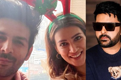 Kapil Sharma Says 'Karlo Karlo' As Kartik Aaryan Flirts With Kriti Sanon On His Show