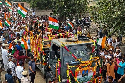 Bihar: Mortal Remains of Soldier Killed in J-K Terrorist Attack Arrive in His Native Village