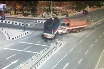 Caught on Camera: Car Crushed Between 2 Trucks In Telangana, 5 Dead