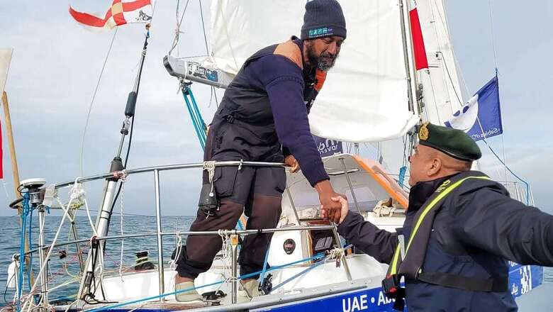 Proud Moment: Indian Adventurer Becomes 1st Asian to Sail Around The World in Toughest 30,000 Miles Race