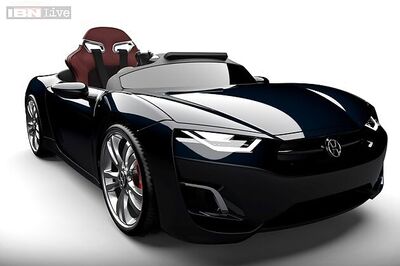 Broon F8: An Android-powered electric 'supercar' for kids under five