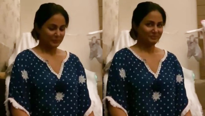 Watch: Hina Khan's Cousin Secretly Records Her Yoga Session to Mock Her, the Actress Reacts