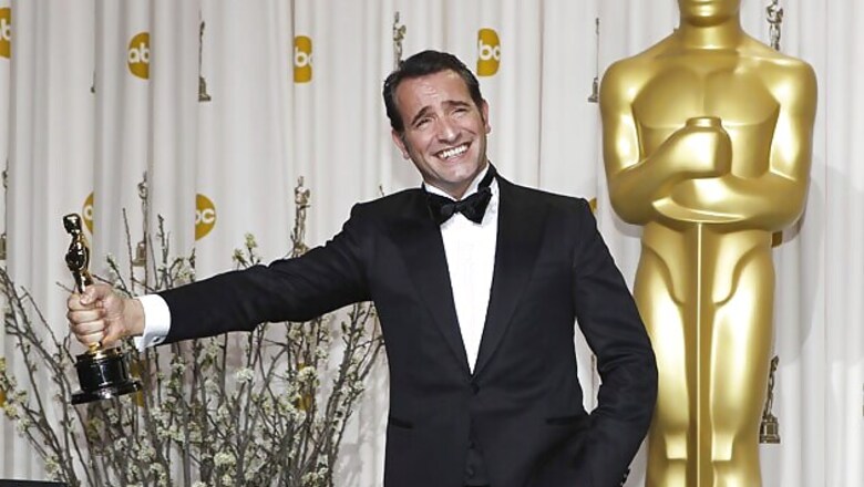 Oscars: Best actor Dujardin's onstage speech