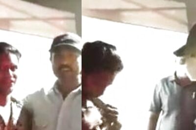 Ram Charan Clicks a Pic With a Fan Who Got the Actor's Face Inked on His Arms