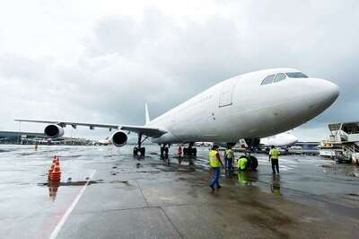 SpiceJet Operates Maiden A340 Freighter Flight From Amsterdam to Mumbai