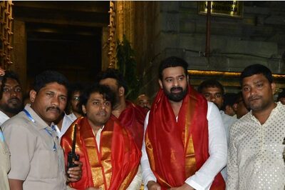 Prabhas Visits Tirumala Temple, Seeks Blessings Ahead of Adipurush Final Trailer; Photos