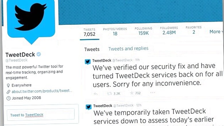 TweetDeck services restored after security breach