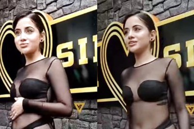 Uorfi Javed Makes Heads Turn In Risque Black Outfit, Asks Paparazzi ‘Will You Eat Me?’; Watch Video