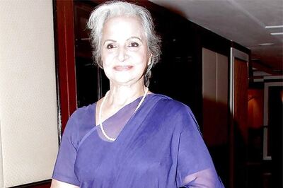 People losing their senses, values: Waheeda Rehman