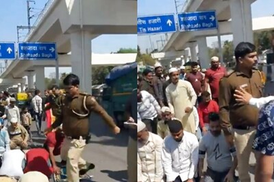 Delhi Police Suspend Sub-Inspector For 'Kicking' People During Namaz In Inderlok Area; Probe Underway