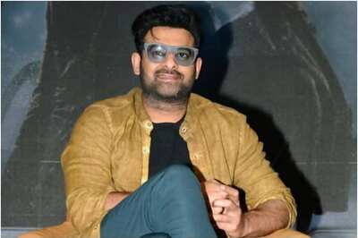 Prabhas Obliges to Fans' Request, Poses with Them for Pics