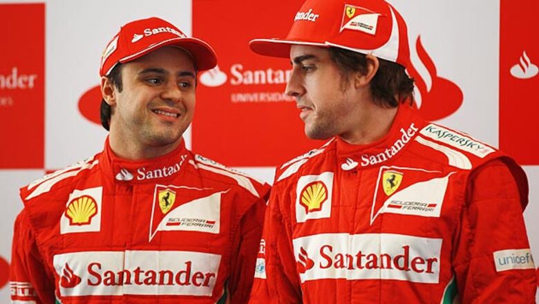 Alonso laughs off team-mate Massa's challenge