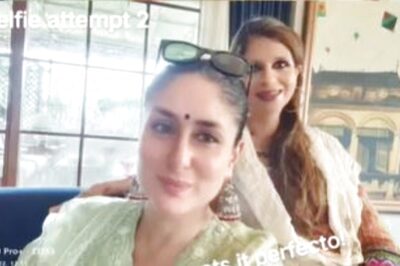 Kareena Kapoor Khan Attemps to Click the Perfect Selfie With Sister-in-Law Saba Pataudi, Check the Result