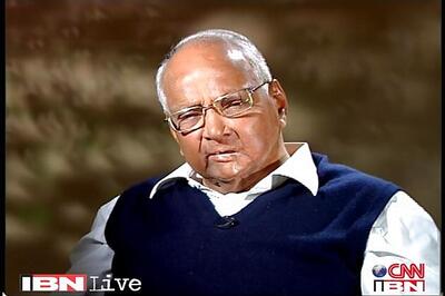 Pawar to begin his tour of 4 drought-affected states
