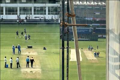 IND vs ENG 2024: Here's Rajkot Pitch a Day Before Start of 3rd Test, Grass Shaved Off