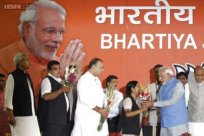 Senior BJP leaders to hold over 50 rallies, public meetings to mark Modi government's one year in office today