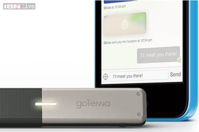 No service? No problem. goTenna turns your smartphone into a walkie talkie with an 80km range