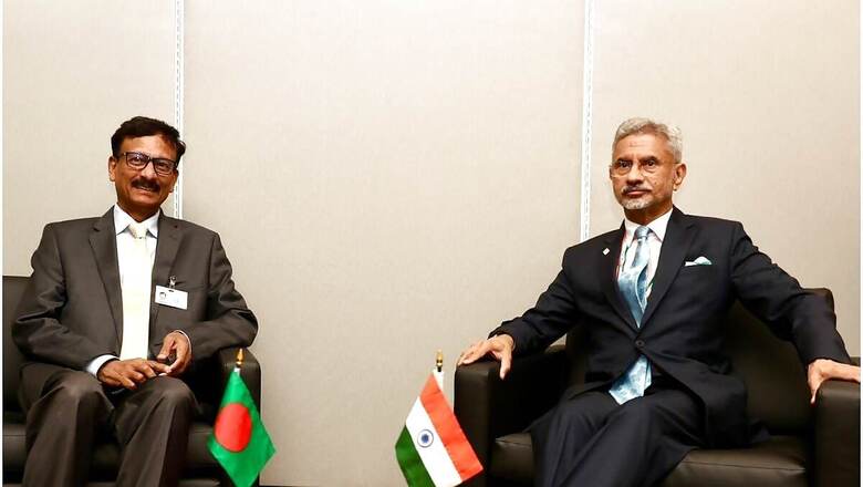 In A First After Hasina's Ouster, Jaishankar Meets Bangladesh Foreign Affairs Adviser On UNGA Sidelines