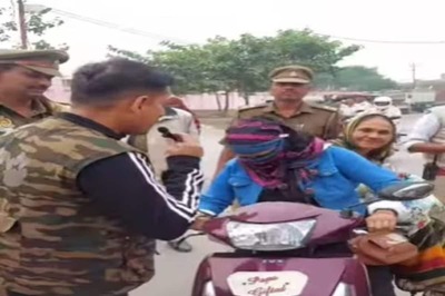 Lucknow Girl Caught For Driving Without Helmet, Netizens Shocked After Seeing Number Plate