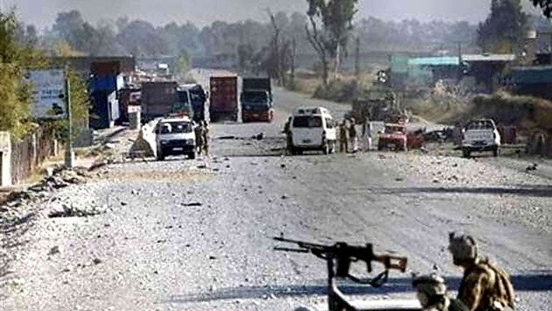 Suicide bombers attack US base in Afghanistan