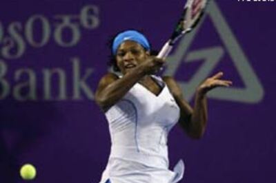 Serena faces Schnyder in Bangalore Open final