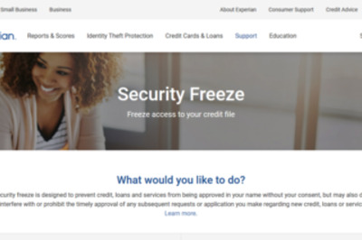 How to Temporarily Lift a Security Freeze at Experian