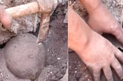 Man Discovers Treasure Hidden Inside A ‘Clay Egg’, Internet Calls It Fake