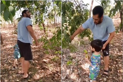 When Salman Khan Went Fruit-picking with His Nephew Ahil