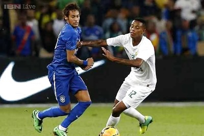 Brazil fired by Neymar hat-trick as Spain, France, Germany win