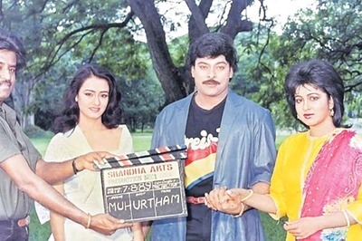 When Rajinikanth Gave The Mahurat Claps For Chiranjeevi-starrer Raja Vikramarka