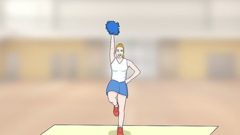How to Do a Cheerleading Cupie