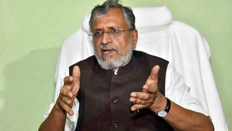 Deputy CM Sushil Modi Writes to Union Finance Minister Nirmala Sitharaman Seeking Grants for Bihar