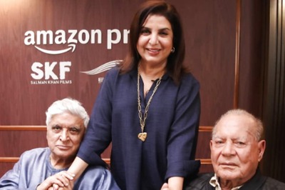 Farah Khan With ‘The OG Angry Young Men' Salim Khan And Javed Akhtar