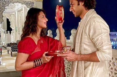 Divyanka Tripathi, Vivek Dahiya Share Romantic Pics With Cute Captions on Karwa Chauth