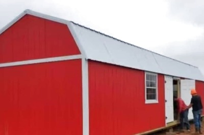 Man's Creative Design Turns 12x40-foot Cabin Into A Cosy Family Retreat